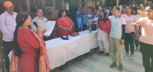 Gudiya tops in running and Khushi tops in badminton