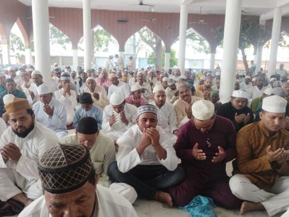 Prayers for peace were offered in the farewell Friday prayers