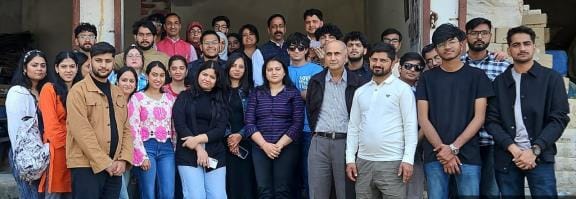 Students of SMVDU is Gone for Educational Tour