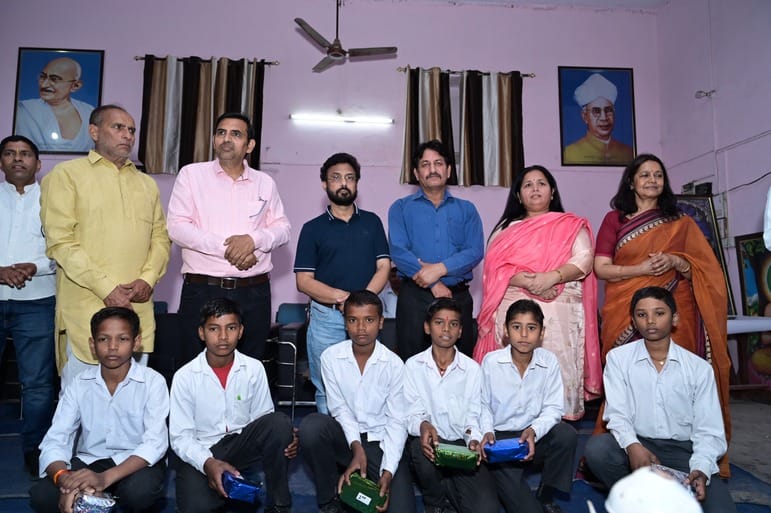Meritorious students were honoured