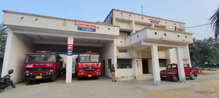 The fire department has nine fire engines but only four drivers