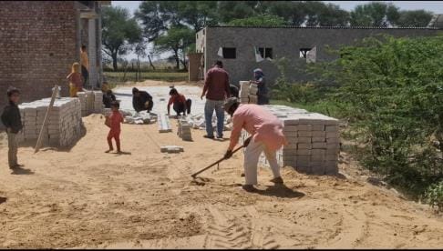 They were building roads without laying sewerage and drinking water lines, the chairman stopped the work
