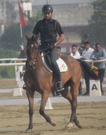 National Equestrian Competition: Raju Singh and Malvian were the fastest
