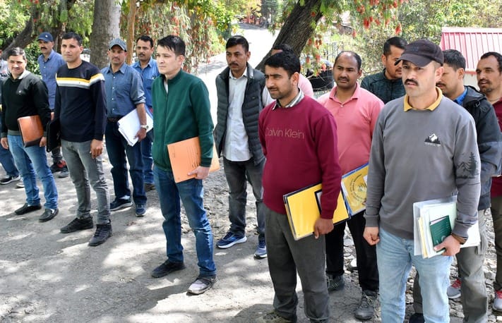 19 ex-servicemen from Kullu, Kinnaur, Lahaul-Spiti got their documents checked.