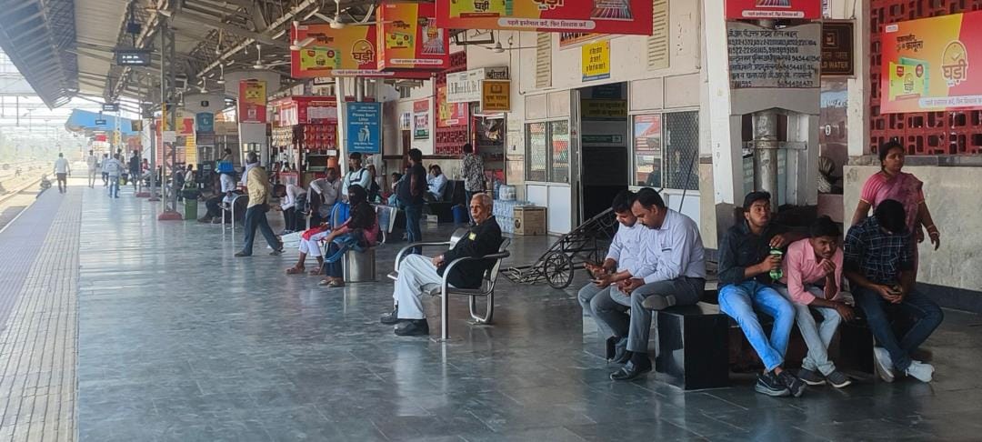 Trains back on track, relief