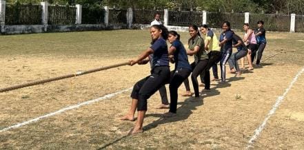 Chhatrapati Shahuji Maharaj University Campus first in tug of war