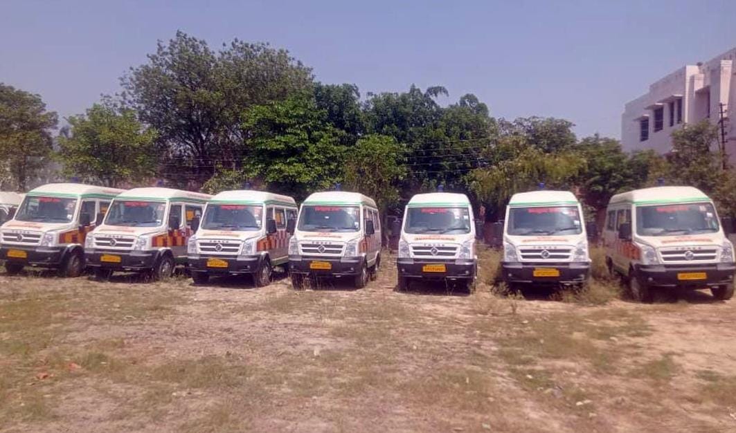 Eight new ambulances arrived in the district, patients will get convenience