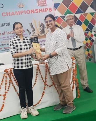 City's Tanya won the tenth state chess championship in the senior category