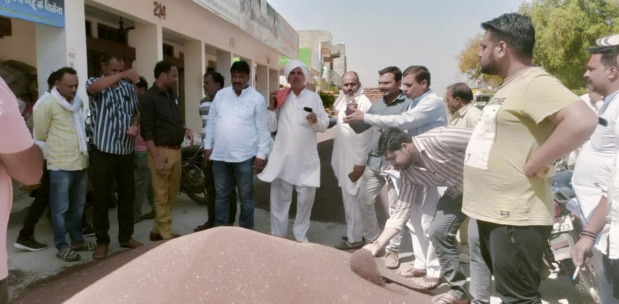 NAFED surveyor pointed out flaws in mustard heaps, angry handling agents stopped purchasing