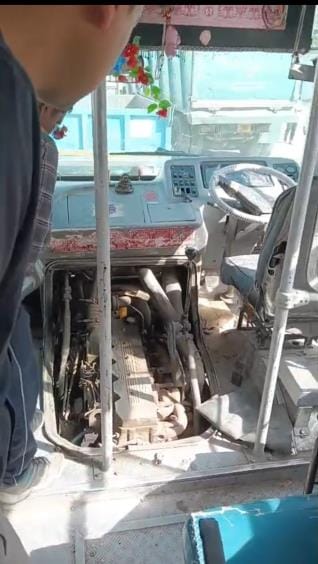 Anger at seeing dilapidated vehicles that came for fitness at ATS