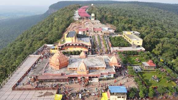 MP News: Mother Vidyavasini is seated in the thousand feet high Salkanpur Dham of Sehore