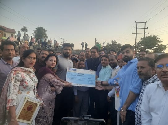 Punjab's Narendra won the big prize of Lidbad fair