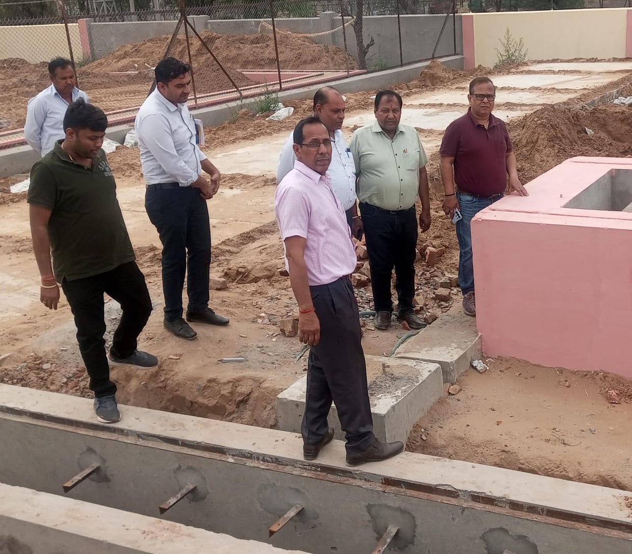 engineer inspected power sub station