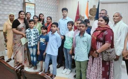 Children selected under the Little Kalam Project
