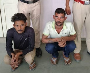 Two accused arrested with stolen bike
