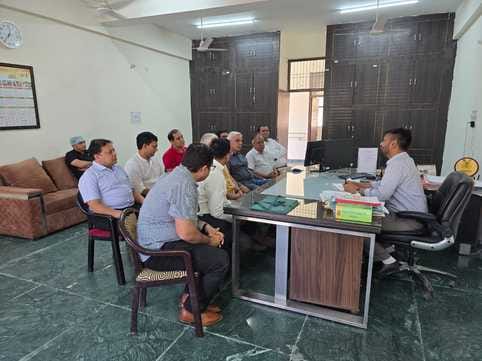 Met the Municipal Commissioner to solve the problem of jam