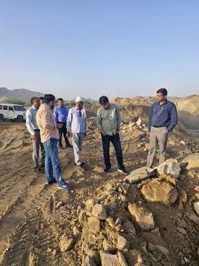 One dumper and tractor-trolley caught in three days, fined Rs 6.35 lakh
