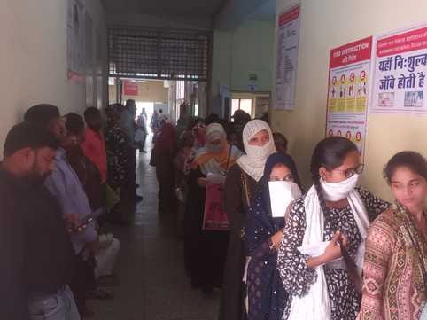 Six beds reserved for patients affected by heat wave, AC and coolers also installed in the ward