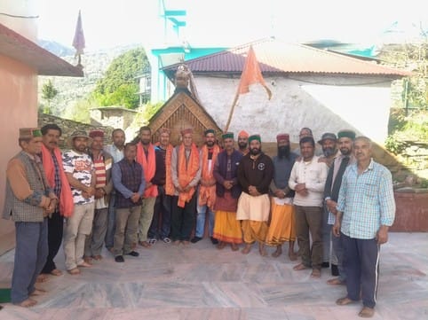 New executive committee of Devta Kuikanda Nag Mandir Committee was formed