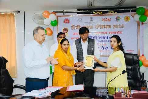 33 villages of the district became TB free, certificates were given to the village heads