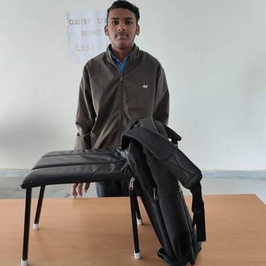Sumit got selected for the national competition in Inspire Manak Award