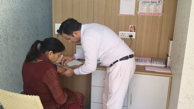 Phoenix Club organized a free health checkup camp