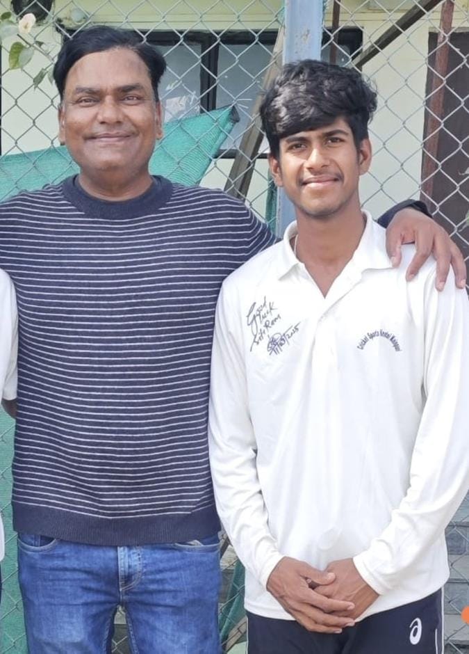 Cricket player Sitaram selected in state under-19 team