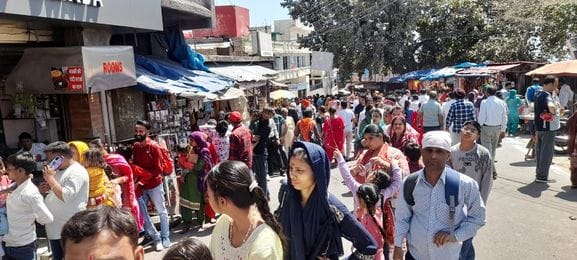 25500 devotees paid obeisance on the first day of Chaitra Navratri fair