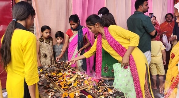 Mother Brahmacharini and Chandraghanta were worshipped on the second day of Navratri