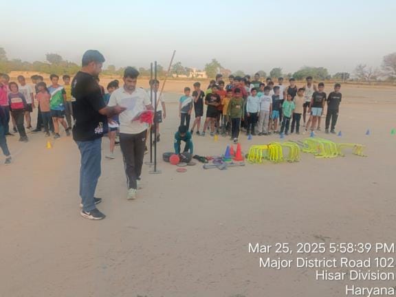 400 applications received for sports nurseries, coaches will be on duty today to check the feasibility