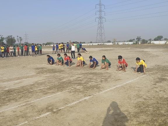 Students showed their strength in sports in Navodaya Vidyalaya