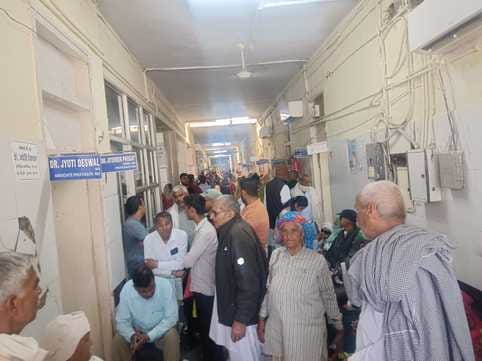 The number of people getting cataract surgery done in PGI increased by almost 35 percent
