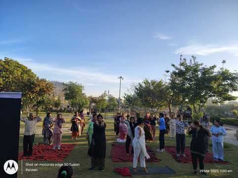 Aagaaz Charitable Trust's Yoga Camp and Rhythmic Exercise Camp concluded