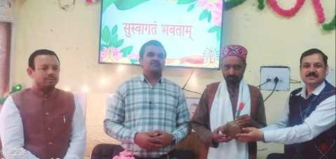 10 day Sanskrit conversation camp in Kanya Senior Secondary School