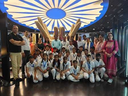 Anant Kumar of Composite School saw the world of science in Delhi