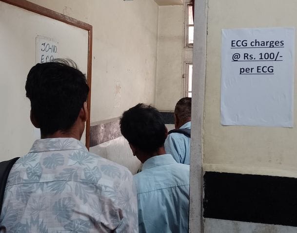 Now you will have to pay fee for ECG and Ultrasound in government hospitals
