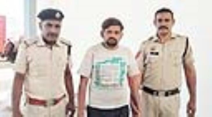 The accused driver in the case of liquor crates recovered from the container is on four-day remand