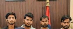 Four thieves arrested with 24 solar panels worth Rs 4 lakh