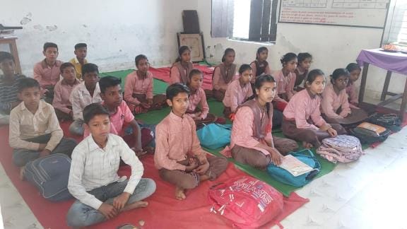 Chaos was seen in schools, teachers were absent on the first day itself
