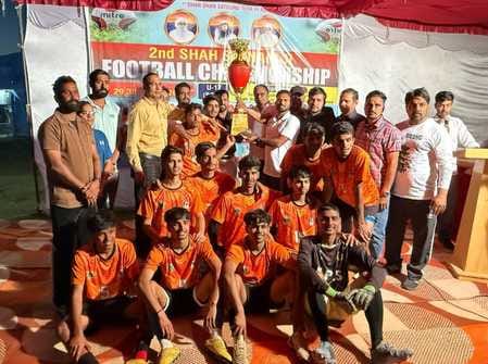 Ambala's team captured the football championship