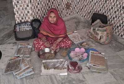 Self-esteem is being built with spice powder and garam masala