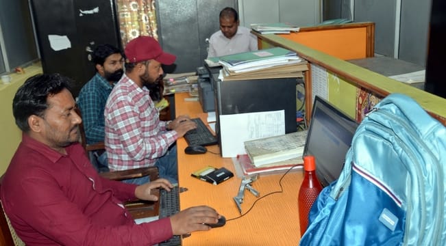 On the last day of the financial year, Rs 3 crore was released for the residences of the officers
