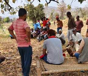 Tribal woman worker dies after getting stuck in thresher