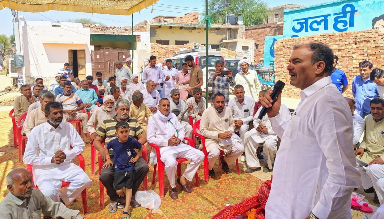 The MLA reached 15 villages and listened to the problems of the villagers