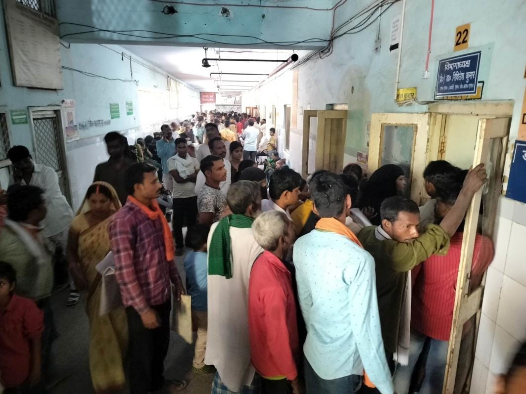 More than 2100 patients reached the medical college
