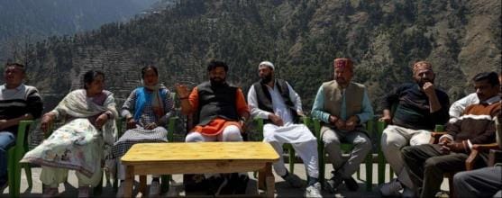 The MLA heard the problems of the people in Shalela Bari