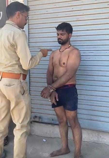 A drug addict kidnapped a two and a half year old innocent child with bad intentions
