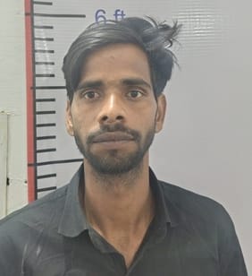 Accused arrested with stolen bike with fake number plate