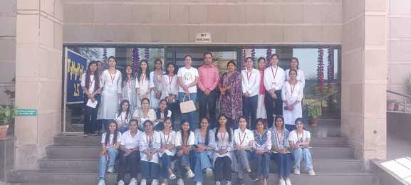 Students did educational tour of NBRC