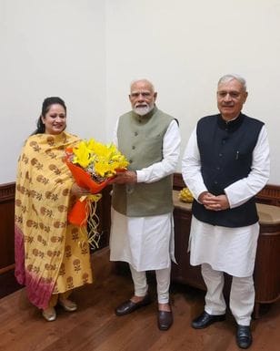 Health Minister Arti Singh Rao met the Prime Minister